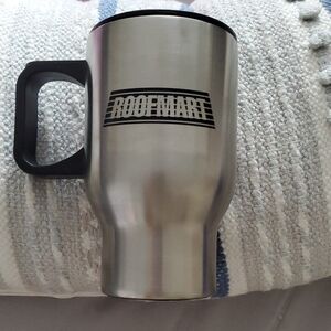 📍FREE Roofmart Stainless Steel Travel Mug